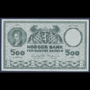 500 KR 4. UTG. 1948-1976