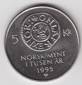 5 kr Minnemynter