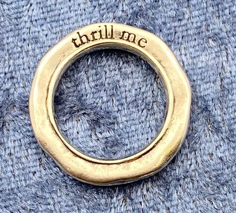 Ring designet av Bjørg i 925 sølv