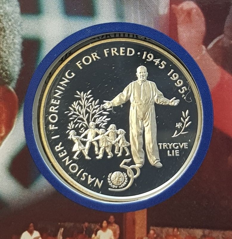 50 kr 1995 - FN i pappfolder.