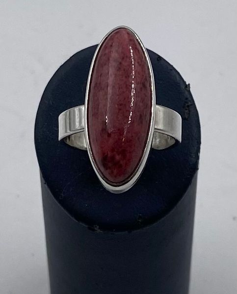 Hovedbilde Ring 925 sølv med rosa sten Jarl Verhagen