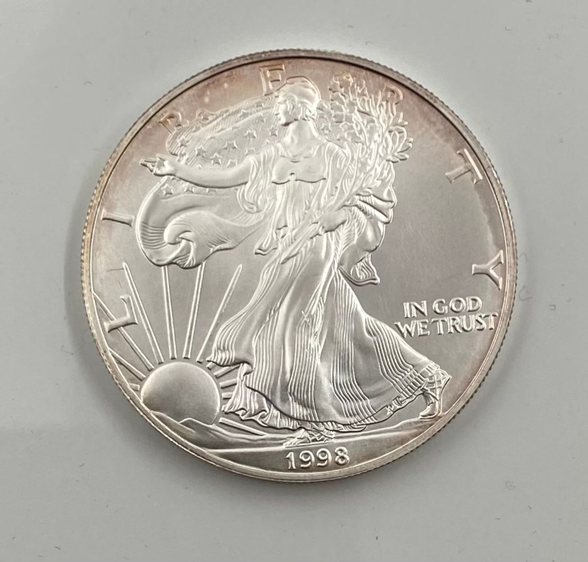 1 Dollar 1998: 1 Dollar Silver Eagles