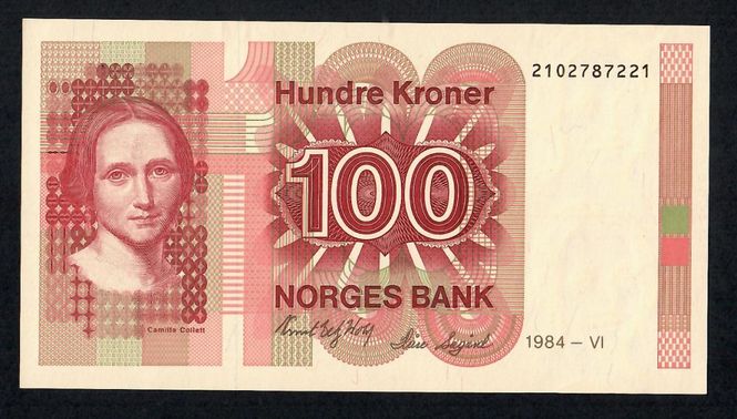 Hovedbilde 100 kr 1984 kv. 01