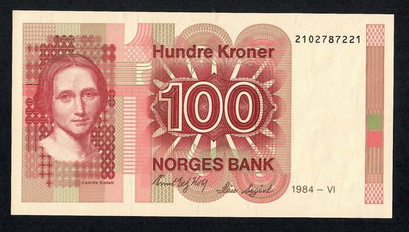 100 kr 1984 kv. 01