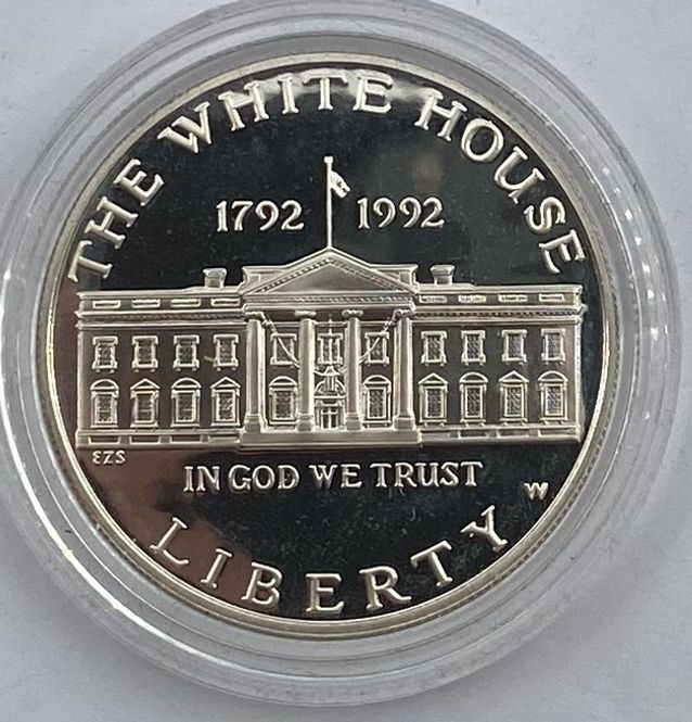 Hovedbilde 1 Dollar 1992: White House 200 år