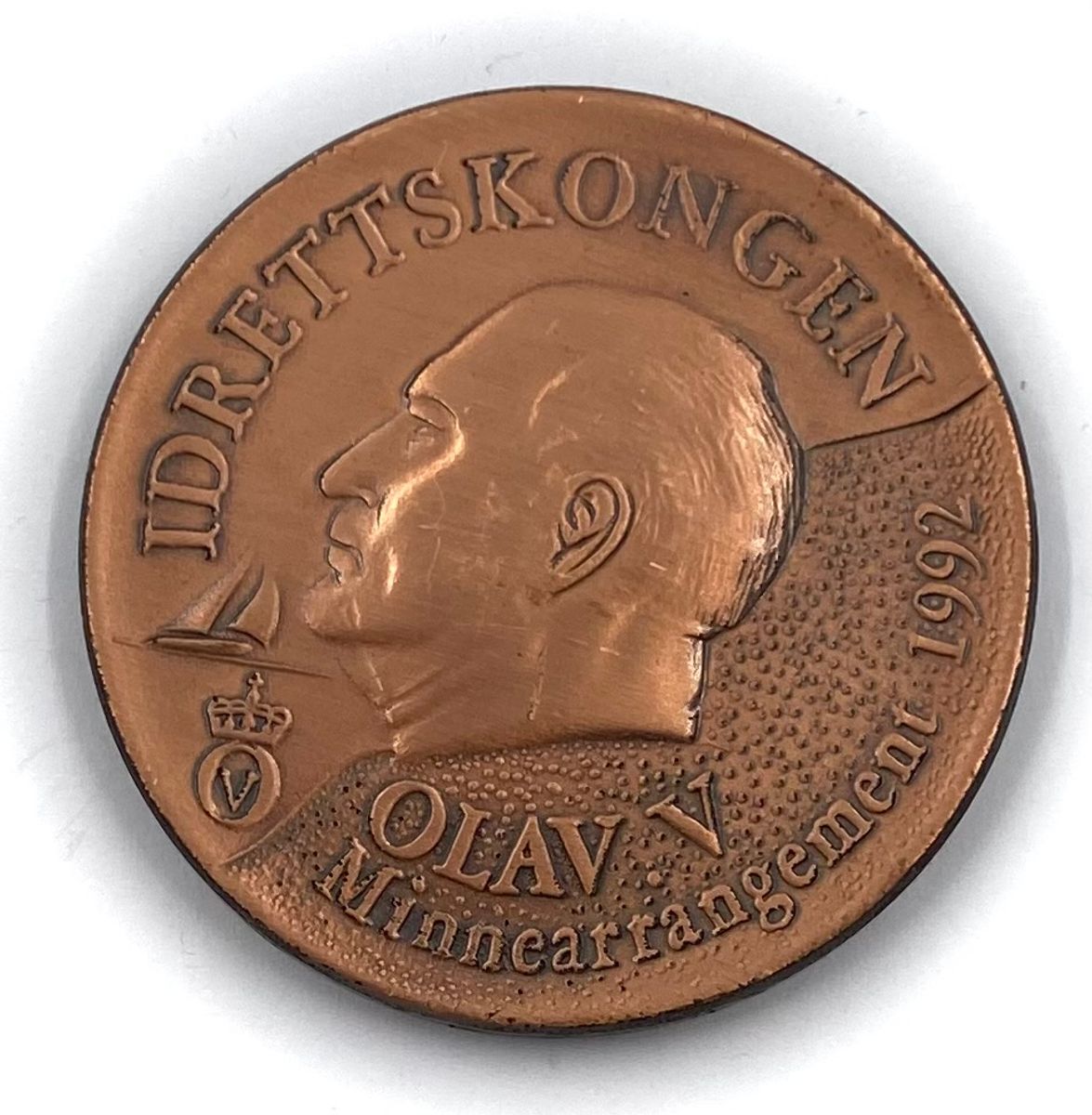 Medalje idrettskongen Olav V1992