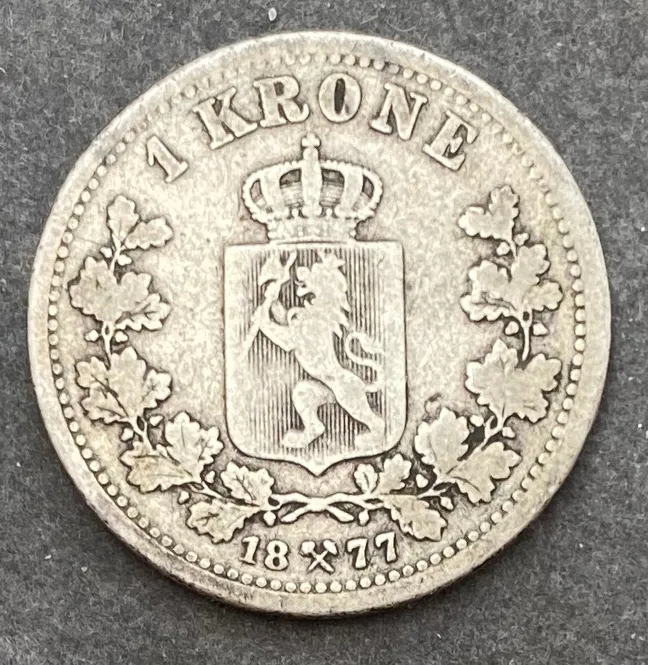 Hovedbilde 1 kr 1877 kv. -1