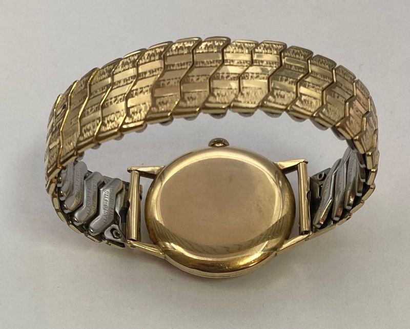 14 k Gull Tissot med strekklenke