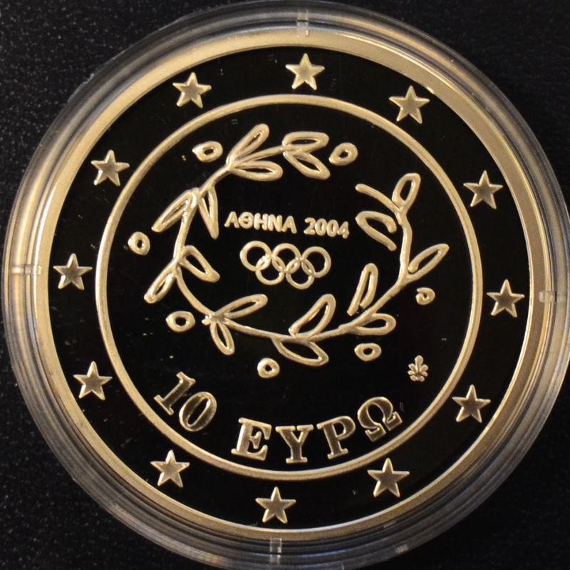 Hellas: 10 euro 2003 (spydkaster)