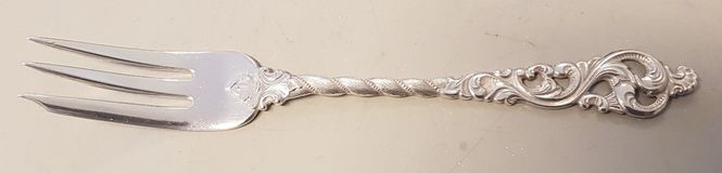 Hovedbilde Dobbel rokokko: Kakegaffel 14,7 cm