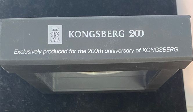 Hovedbilde Sølvmedalje Kongsberg gruppen 200-års jubileum ...