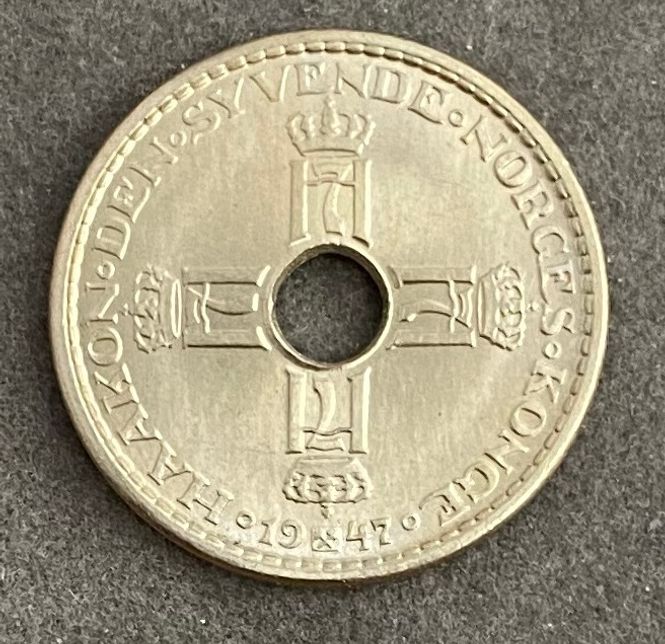 Hovedbilde 1 kr 1947 kv. UNC