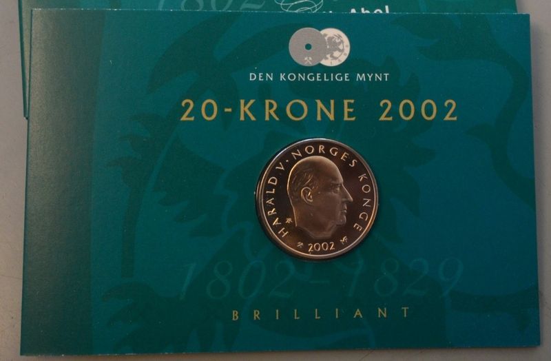 20 kroner 2002 Abel BU