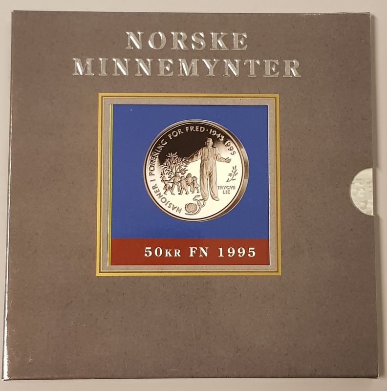 50 kr 1995 - FN i pappfolder.