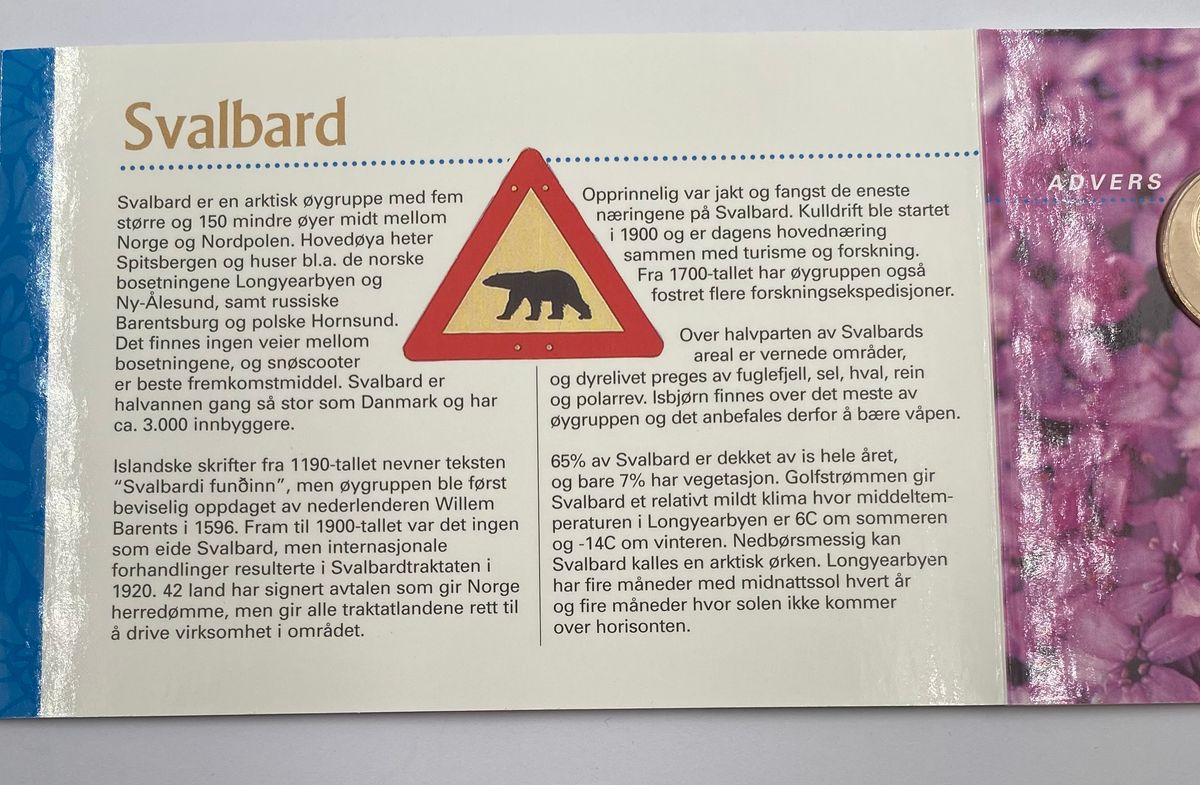 Souvenir sett 1999