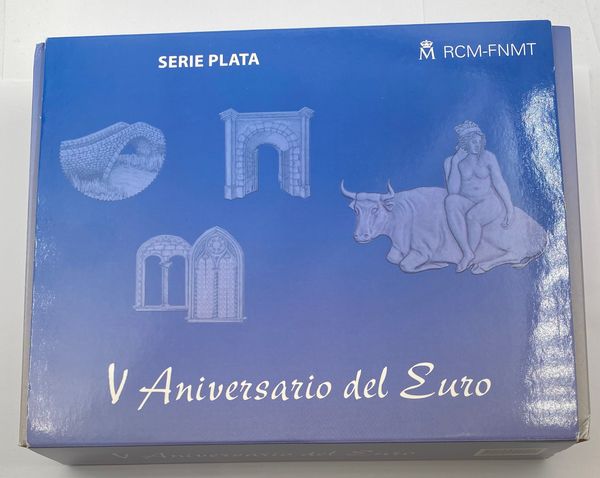 Hovedbilde Spania: Komplett sølvsamling for femårsjubileum ...