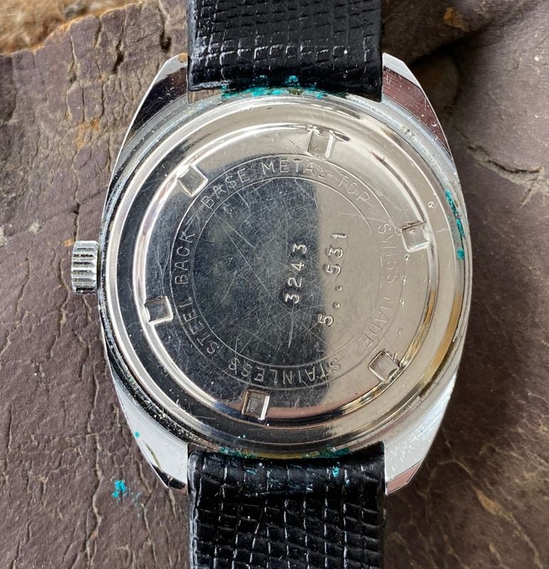 Hanowa 25 Jewels Incabloc Automatic med dag/dato.