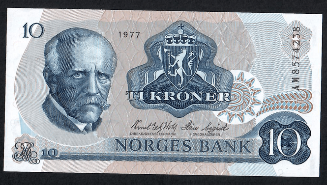 Hovedbilde 10 kr 1977 AM.8574238. Kv: 01