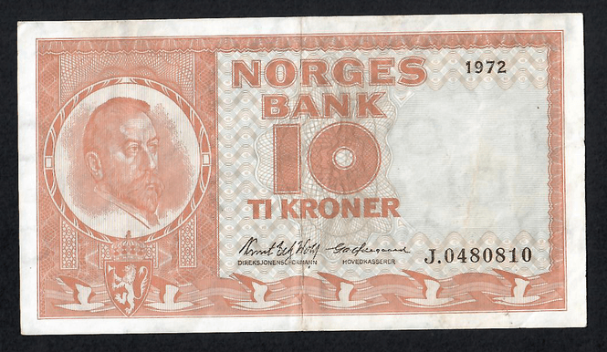 Hovedbilde 10 kr 1972 J0480810