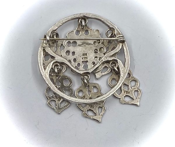 Hovedbilde Brosje 925 sølv Yngvar O. Kristiansen. 