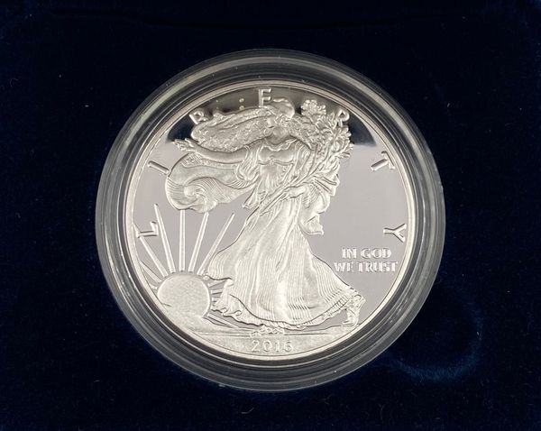 Hovedbilde USA:1 dollar 2016 American Eagle i etui med ...