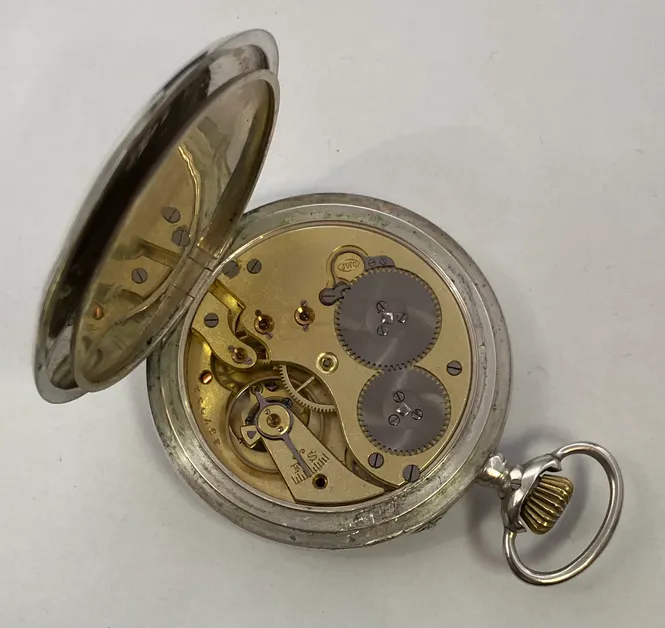 Hovedbilde JWC/IWC lommeur 800 sølv