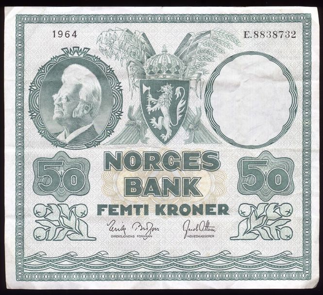 Hovedbilde 50 kr 1964 E.8838732 kv. 1