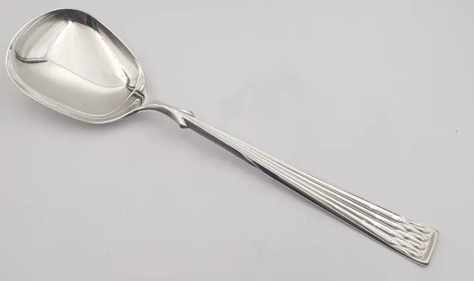 Hovedbilde Arvesølv: Kompott/Serveringsskje 18 cm.