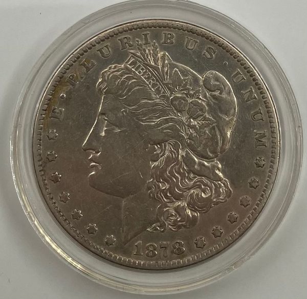Hovedbilde USA:1 dollar 1878 Morgan Dollar.