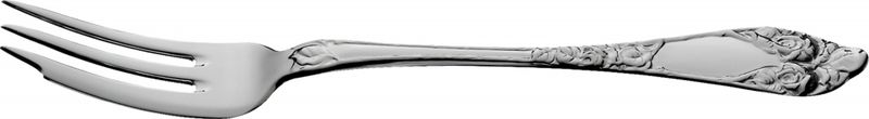 Opphøyd rose: Kakegaffel 14,8 cm
