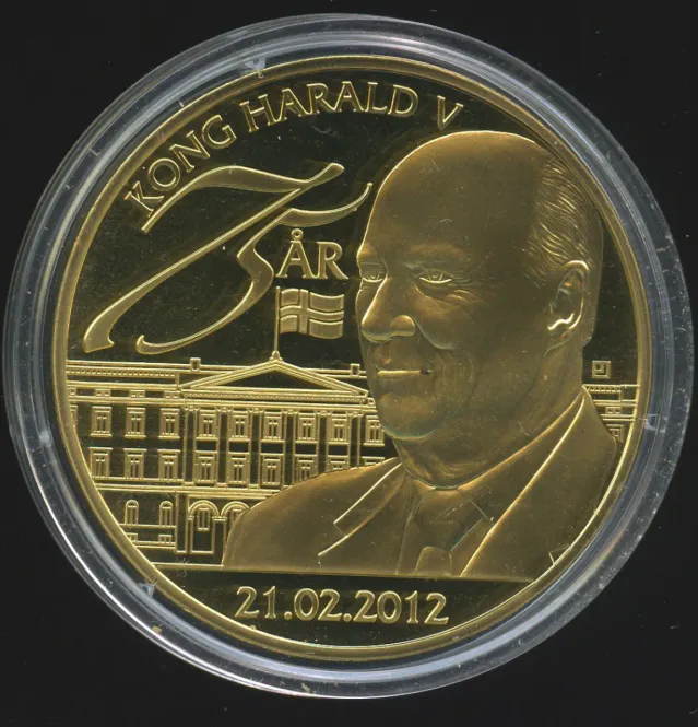 Hovedbilde Kongeriket Norge: Kong Harald 75 år 21.02.2012