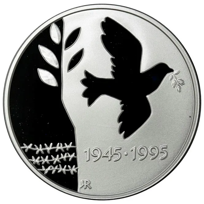 Hovedbilde 50 kr 1995 Frigjøringen ligger i orginalt etui ...